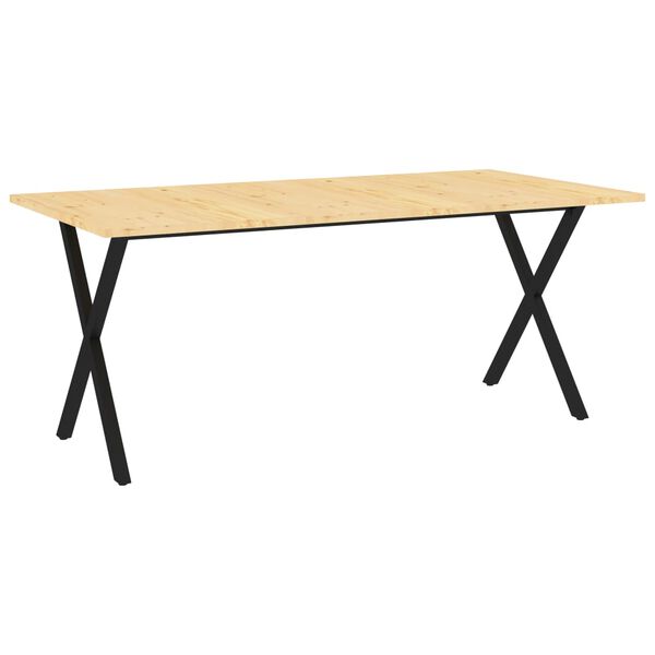 vidaXL Superficie de mesa madera maciza de pino 180x90x2,5 cm