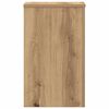 vidaXL Soportes de plantas 2 uds madera roble artisian 30x30x50 cm