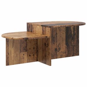 vidaXL Mesa de Caf&eacute; Madera envejecida 100 x 50 x 40 cm