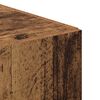 vidaXL Aparador alto Madera vieja 45 x 42,5 x 185 cm