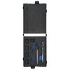 vidaXL Set de fresas y brocas puntos de soldadura 9 piezas HSS
