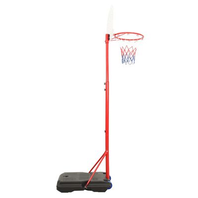 vidaXL Juego de baloncesto portátil ajustable 200-236 cm