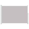 vidaXL Toldo lateral retr&aacute;ctil para patio gris 200x300 cm