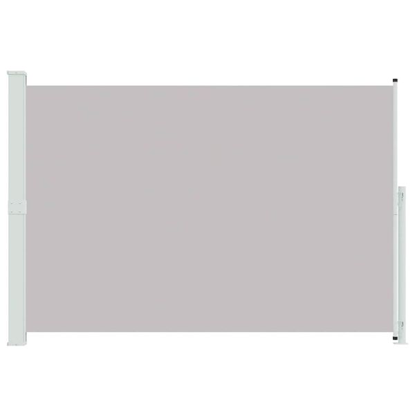 vidaXL Toldo lateral retr&aacute;ctil para patio gris 200x300 cm