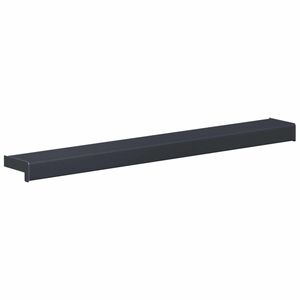 vidaXL Umbral de Ventana Antracita con Vetado de Madera PVC