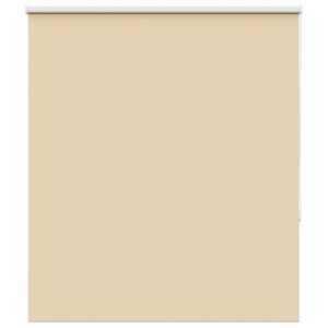 vidaXL Estor Enrollable Opaco Beige 140x150 cm Tela Ancho 136,6 cm