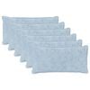 vidaXL Funda de almohada 6 uds. HOUTEN Azul Claro 40 x 70 cm