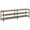 vidaXL Gabinete de TV 160 x 30 x 50 cm Roble artisan