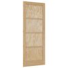 vidaXL Puerta Interior ORKDAL Marr&oacute;n 83 x 211 cm Madera contrachapada