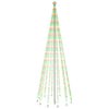 vidaXL &Aacute;rbol de Navidad con pincho 732 LED de colores 500 cm