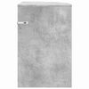 vidaXL Mesa Auxiliar Gris Concreto 39,7 x 39,7 x 60 cm