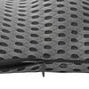 vidaXL Almohada con almohada Gris 47 x 24 x 13 cm Malla 4D