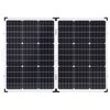 vidaXL Malet&iacute;n con panel solar plegable 120 W 12 V