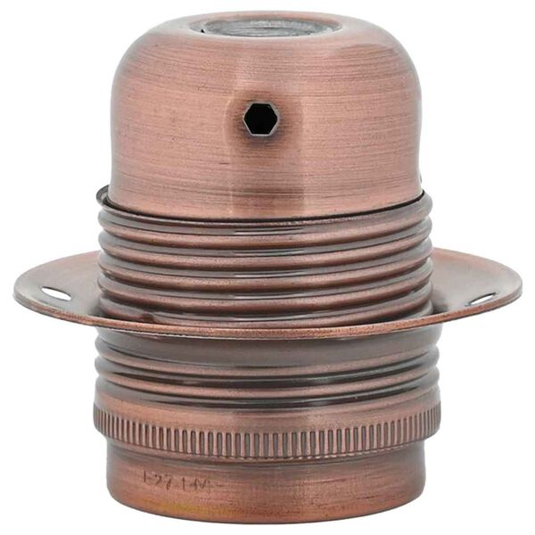 vidaXL Portal&aacute;mparas 2 uds bronce rojo E27