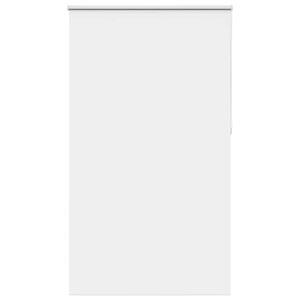 vidaXL Estor Enrollable Opaco Blanco 120x210 cm Tela Ancho 116,6 cm