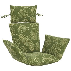 vidaXL Coj&iacute;n Adirondack PUTTEN 100% Poli&eacute;ster Dise&ntilde;o de Hojas