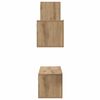 vidaXL Conjunto de mueble de TV 4 pcs Roble artisan 30.5 x 30 x 60 cm
