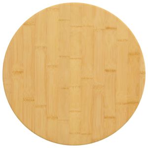 vidaXL Tablero de mesa de bamb&uacute; &Oslash;40x1,5 cm