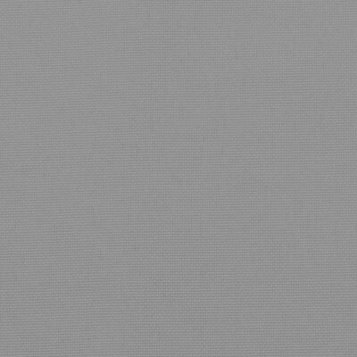 vidaXL Cojines de banco de jardín 2 uds tela Oxford gris 100x50x7 cm