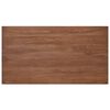 vidaXL Mesa de centro de madera maciza de teca 110x60x40 cm