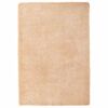 vidaXL Alfombra peluda de pelo largo NAVARRA beige 200x290cm poli&eacute;ster