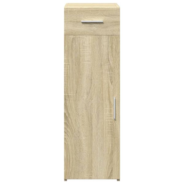 vidaXL Aparador madera de ingeniería roble Sonoma 30x42,5x93 cm