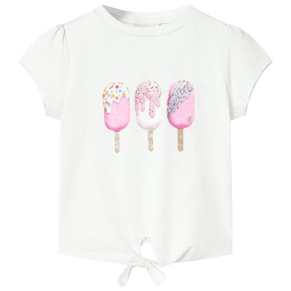 Camiseta infantil color crudo 140