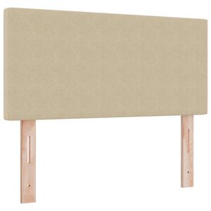 vidaXL Cabecero Verde Claro Gris 80 cm Tela de Pana