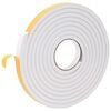 vidaXL Cinta de espuma autoadhesiva 20 pcs Blanco 15mm x 5m Espuma CR