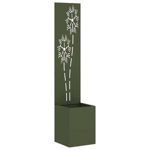 vidaXL Pantalla de Privacidad para Jard&iacute;n Verde oliva 32 x 32 x 150 cm