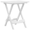 vidaXL Mesa de jard&iacute;n plegable blanco 45,5x38,5x50 cm