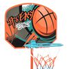vidaXL Juego de canasta de baloncesto port&aacute;til ajustable 109-141 cm