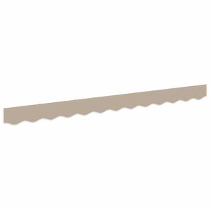 vidaXL Valance de toldo Beige 230 x 20 cm Lona