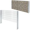 vidaXL Postes de valla de jard&iacute;n 30 uds acero galvanizado plata 160 cm