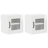 vidaXL Mueble de Cocina Kalmar 2 pcs brillante 40 x 31 x 40 cm
