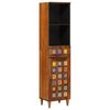 vidaXL Mueble de Cuarto de Ba&ntilde;o Nogal 38 x 33 x 160 cm