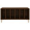 vidaXL Mueble discos madera contrachapada roble marrón 100x38x48 cm