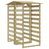 vidaXL P&eacute;rgolas con techo 2 uds madera pino impregnada 100x90x200 cm