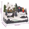 vidaXL Centro de Mesa Navide&ntilde;o Multicolor 16 x 11,5 x 13 cm Pl&aacute;stico