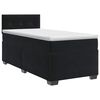 vidaXL Cama box spring con colch&oacute;n Negro 80 x 200 cm Terciopelo