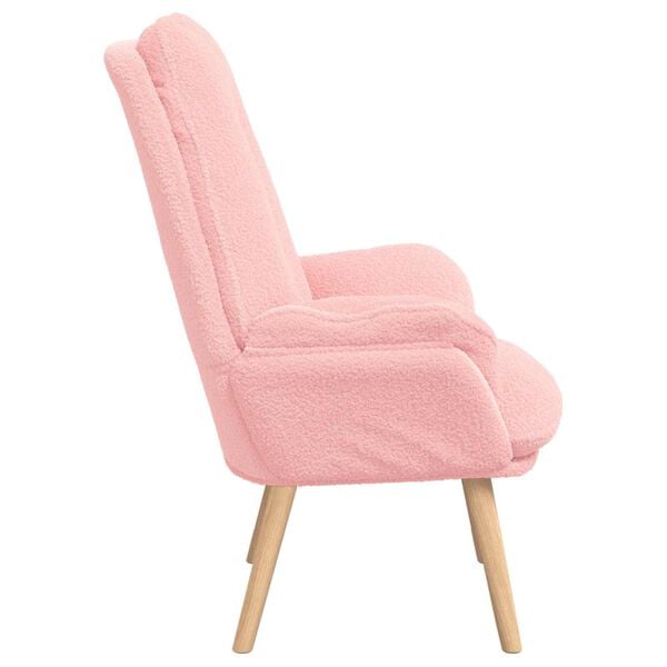 vidaXL sill&oacute;n Rosa 69 x 74 x 93 cm Tela Sherpa
