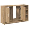vidaXL Mueble de Cuarto de Ba&ntilde;o Roble artesanal 90 x 29 x 55 cm