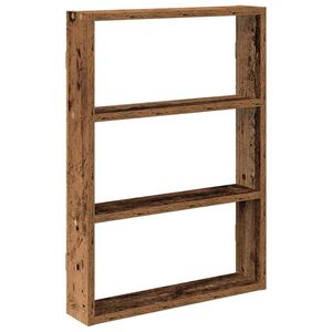 vidaXL Estanter&iacute;a de pared madera ingenier&iacute;a envejecida 43x9x60 cm