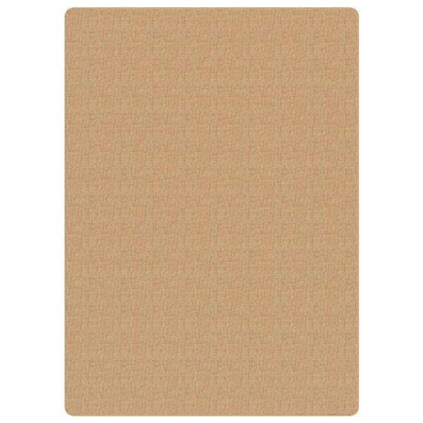 vidaXL Alfombra de yute con reverso de latex color natural 80x160 cm