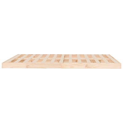 vidaXL Estructura de cama madera maciza de pino 150x200 cm