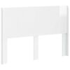 vidaXL Cabecero Blanco Brillante Madera de ingenier&iacute;a