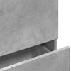vidaXL Armario de lavabo madera ingenier&iacute;a gris hormig&oacute;n 78x37x59 cm