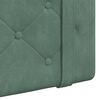 vidaXL Cabecera Colgante Verde Mar 170 x 55 x 5 cm Terciopelo