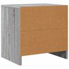 vidaXL Mesita de noche madera de ingenier&iacute;a gris Sonoma 45x34x44,5 cm