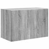 vidaXL Mueble de TV Montado en la Pared 59,5 x 31 x 40 cm Gris Sonoma